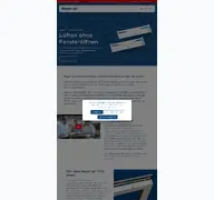 Kleine Seitenvorschau von regel-air.de