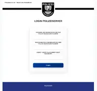 Kleine Seitenvorschau von polizei-klein-borstelheim.de