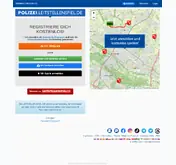 Kleine Seitenvorschau von polizei.leitstellenspiel.de