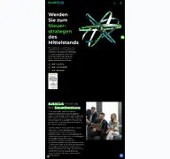 Kleine Seitenvorschau von eventus-group.de