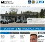 Kleine Seitenvorschau von automenzel.de