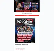 Kleine Seitenvorschau von poloniafestival.de