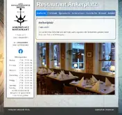 Kleine Seitenvorschau von restaurant-ankerplatz.de