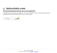 Kleine Seitenvorschau von boincstats.com