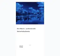 Kleine Seitenvorschau von ihrewache.de
