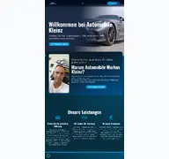 Kleine Seitenvorschau von automobile-kleinz.de