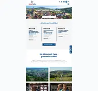 Kleine Seitenvorschau von tann-rhoen.de