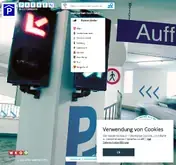 Kleine Seitenvorschau von parken.at