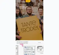 Kleine Seitenvorschau von tante-troedel.de