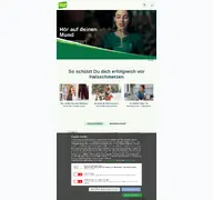 Kleine Seitenvorschau von tantum-verde.de