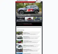Kleine Seitenvorschau von autonotizen.de