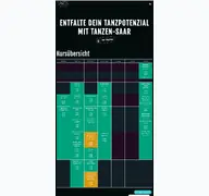 Kleine Seitenvorschau von tanzensaar.de
