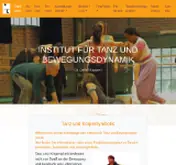 Kleine Seitenvorschau von tanzimprovisation.de