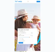 Kleine Seitenvorschau von bequemkredit.de