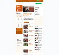 Kleine Seitenvorschau von orangebloods.com