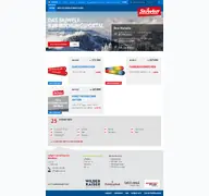 Kleine Seitenvorschau von b2b.skiwelt.at