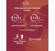 Kleine Seitenvorschau von tanzschule-monro.de