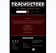 Kleine Seitenvorschau von trash-store.de