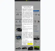 Kleine Seitenvorschau von autoscout24.de