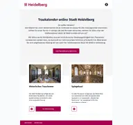Kleine Seitenvorschau von traukalender.heidelberg.de