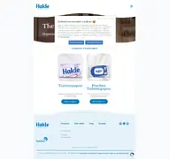 Kleine Seitenvorschau von hakle.de