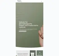 Kleine Seitenvorschau von tao-cosmetics.de