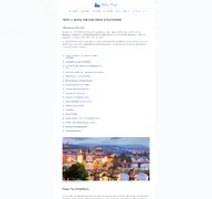 Kleine Seitenvorschau von halloprag.de