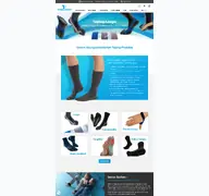 Kleine Seitenvorschau von taping-socks.de
