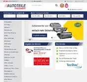 Kleine Seitenvorschau von autoteile-preiswert.de