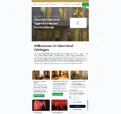 Kleine Seitenvorschau von eden-hotel.de