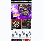 Kleine Seitenvorschau von targetdarts.de