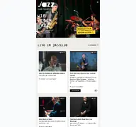 Kleine Seitenvorschau von jazzclub-regensburg.de