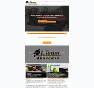 Kleine Seitenvorschau von l-team-baumaschinen.de