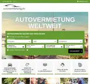 Kleine Seitenvorschau von autovermietung.de