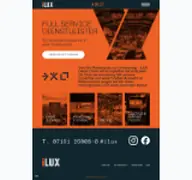 Kleine Seitenvorschau von ilux-gmbh.de