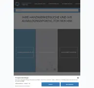 Kleine Seitenvorschau von handwerk-hsk.de
