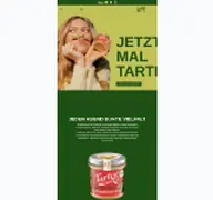 Kleine Seitenvorschau von tartex.de