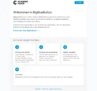 Kleine Seitenvorschau von meet.academiccloud.de