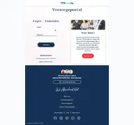 Kleine Seitenvorschau von vorsorge.mymoria.de