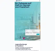 Kleine Seitenvorschau von jugendherberge-frankfurt.de