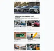 Kleine Seitenvorschau von autoweltbolz.skoda-auto.de