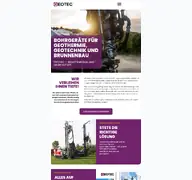 Kleine Seitenvorschau von geotec-bohrtechnik.de