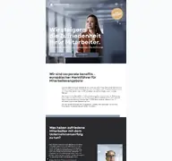 Kleine Seitenvorschau von corporate-benefits.de