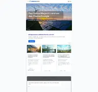 Kleine Seitenvorschau von energie-echo.de