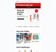 Kleine Seitenvorschau von fugenpapst.de