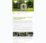 Kleine Seitenvorschau von gartenkultur-thueringen.de