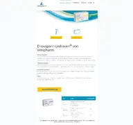 Kleine Seitenvorschau von enoxaparin-ledraxen.de