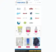 Kleine Seitenvorschau von tauben-shop.de