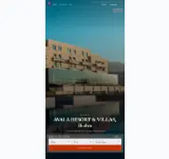 Kleine Seitenvorschau von avalavillas.resorthotel.de