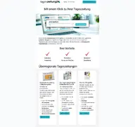 Kleine Seitenvorschau von tageszeitung24.de